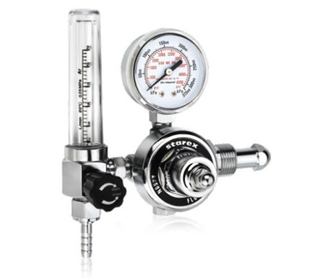 ĐỒNG HỒ KIỂM TRA ÁP LỰC VÀ LƯU LƯỢNG KHÍ ARGON, 5/8" RĂNG NGOÀI, PHẢI